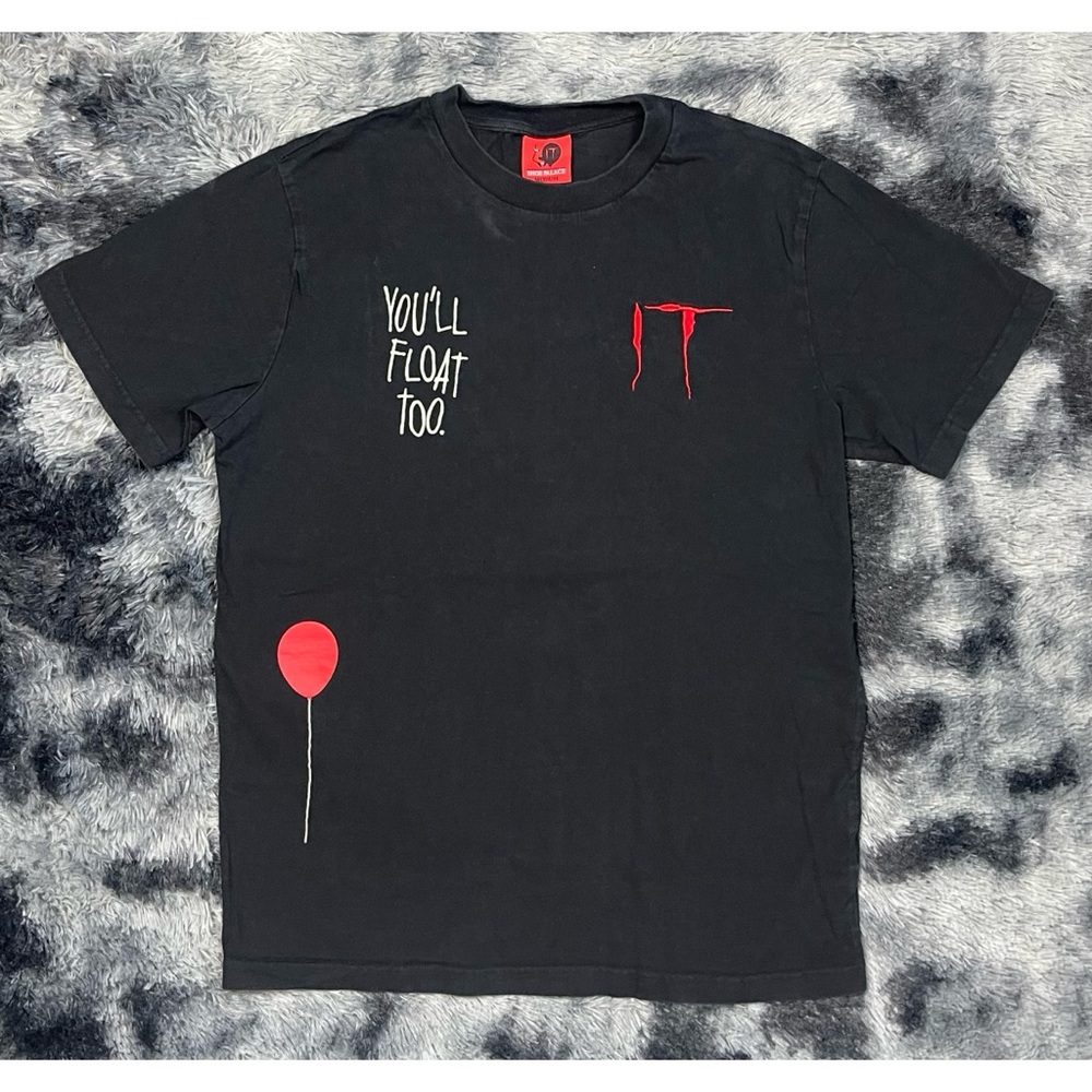 Shoe Palace x IT 'You'll Float Too' Graphic Black T-Shirt